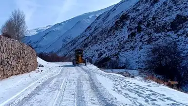 Artvin'de 79 Köy Yolu Karla Kapandı!