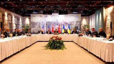 Türkiye, ABD ve Ukrayna İstanbul'da Buluştu